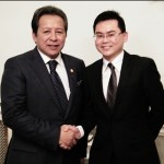 Vincent Teo and Minister of Foreign Affairs of Malaysia The Minister of Foreign Affairs of Malaysia, Yang Bahagia Dato' Sri Anifah Hj. Aman with Vincent Teo, Crowleys DFK Director and IMA Council Member