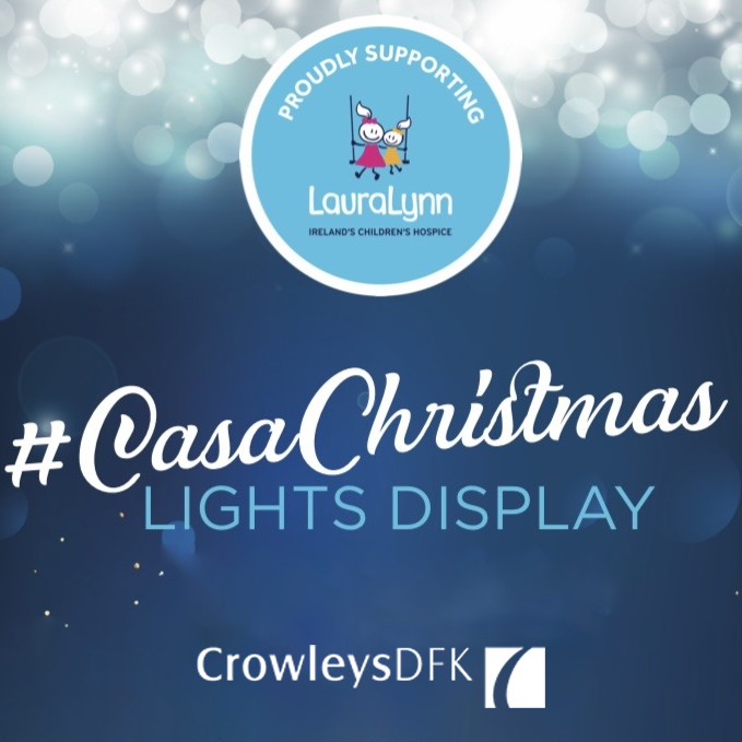 Christmas Light Display in aid of LauraLynn Crowleys DFK