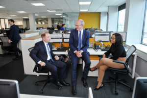 Crowleys DFK Recruits with Simon Coveney