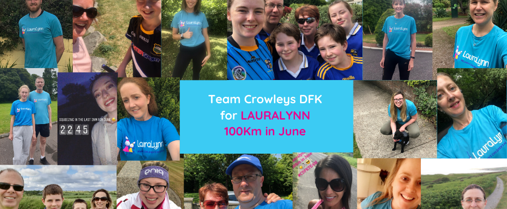 Crowleys DFK visit DFK USA and DFK Canada in aid of LauraLynn
